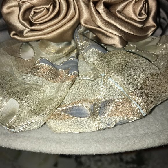 Slay in Grey Designer Hat